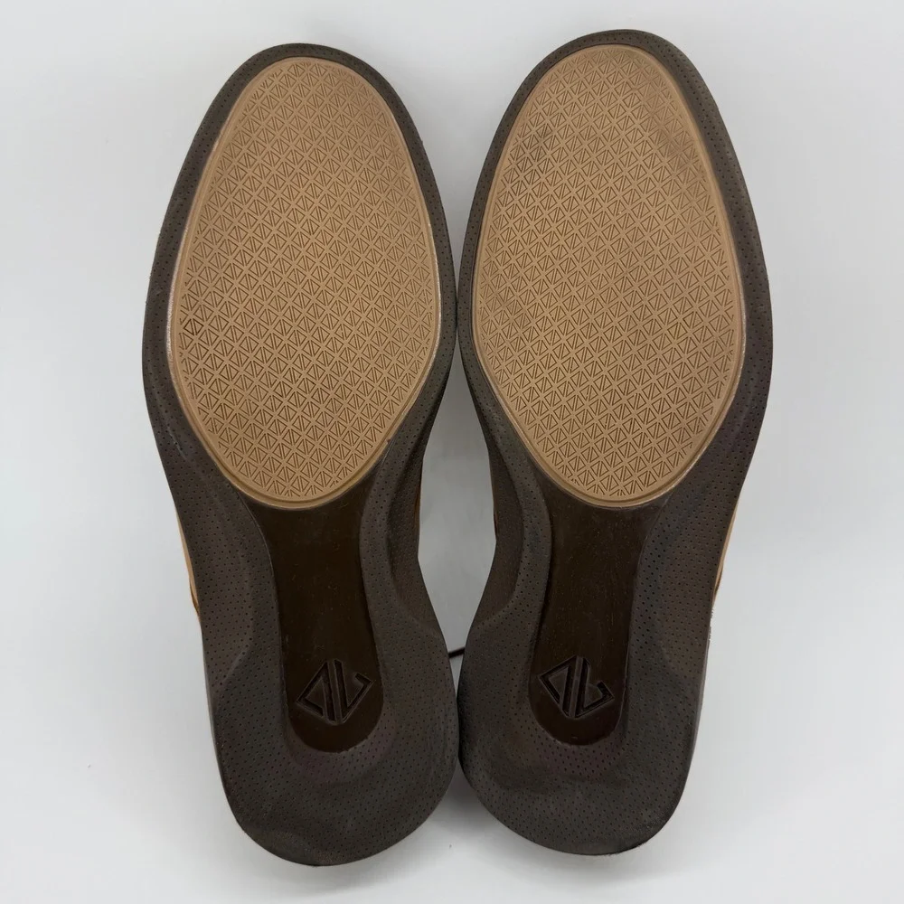 Amberjack The Original Honey Leather Hybrid Dress Shoes Mens 10.5 Portugal